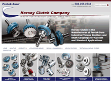 Tablet Screenshot of herseyclutch.com